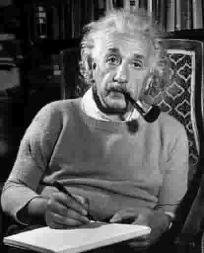 No creo en el libre albedrío por Albert Einstein